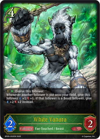 White Vanara - BP09-002EN