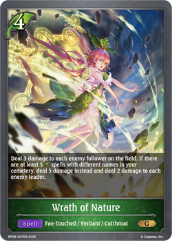Wrath of Nature - BP09-007EN