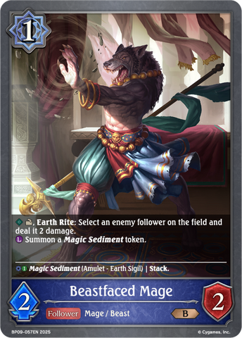Beastfaced Mage - BP09-057EN