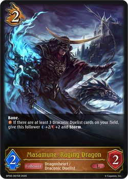 Masamune, Raging Dragon - BP09-067EN
