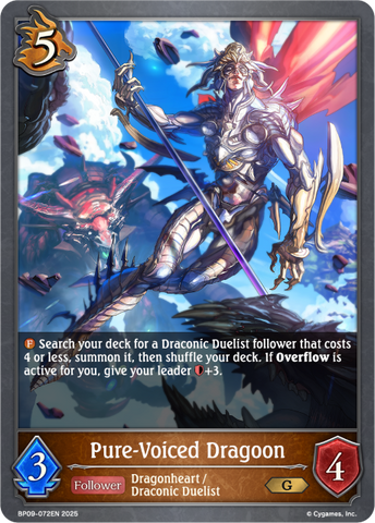 Pure-Voiced Dragoon - BP09-072EN