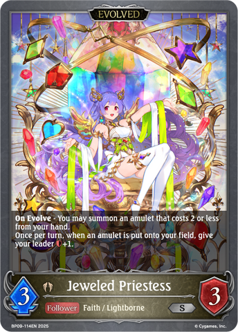 Jeweled Priestess (Evolved) - BP09-114EN