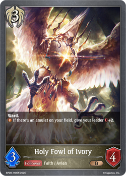 Holy Fowl of Ivory - BP09-119EN