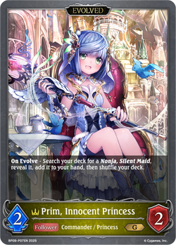 Prim, Innocent Princess (Evolved) (P) - BP09-P07EN
