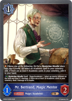 Mr. Bertrand, Magic Mentor (P) - BP09-P22EN