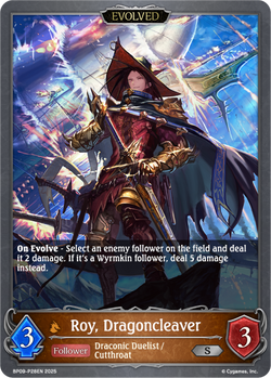 Roy, Dragoncleaver (Evolved) (P) - BP09-P28EN