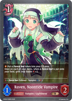 Raven, Noontide Vampire (P) - BP09-P38EN