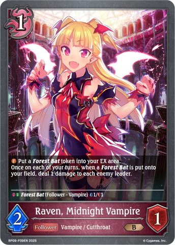 Raven, Midnight Vampire (P) - BP09-P39EN