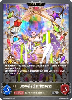 Jeweled Priestess (Evolved) (P) - BP09-P43EN