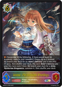 Anne, Mysterian Prodigy (SL) - BP09-SL10EN