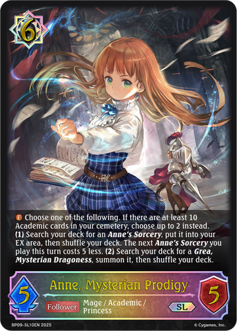 Anne, Mysterian Prodigy (SL) - BP09-SL10EN