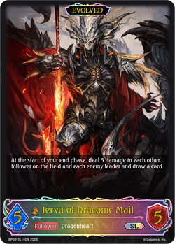 Jerva of Draconic Mail (Evolved) (SL) - BP09-SL14EN
