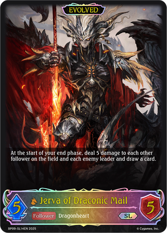 Jerva of Draconic Mail (Evolved) (SL) - BP09-SL14EN