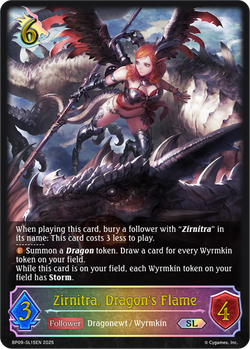 Zirnitra, Dragon's Flame (SL) - BP09-SL15EN