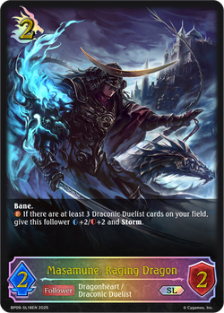 Masamune, Raging Dragon (SL) - BP09-SL18EN