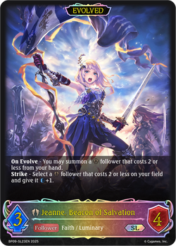 Jeanne, Beacon of Salvation (Evolved) (SL) - BP09-SL23EN