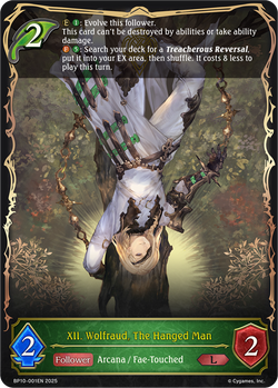 XII. Wolfraud, The Hanged Man - BP10-001EN