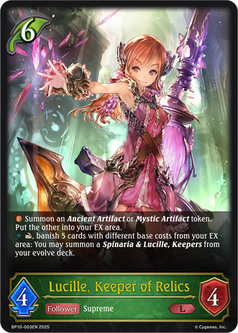 Lucille, Keeper of Relics - BP10-003EN