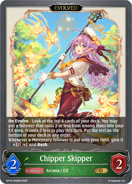 Chipper Skipper (Evolved) - BP10-006EN