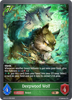 Deepwood Wolf - BP10-017EN