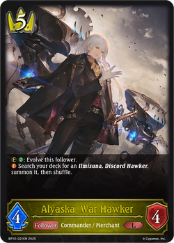 Alyaska, War Hawker - BP10-021EN
