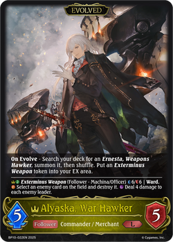 Alyaska, War Hawker (Evolved) - BP10-022EN