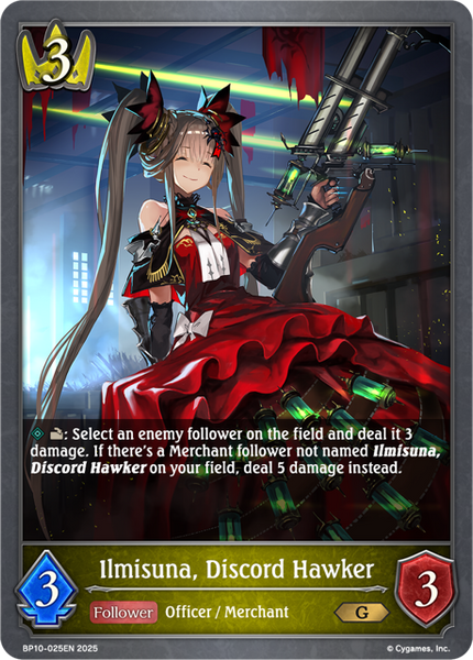 Ilmisuna, Discord Hawker - BP10-025EN