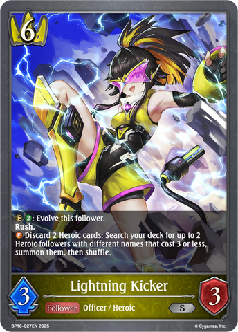 Lightning Kicker - BP10-027EN