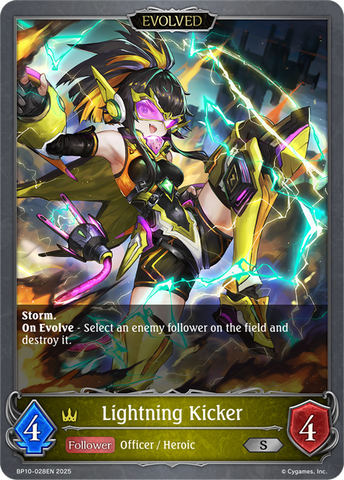 Lightning Kicker (Evolved) - BP10-028EN