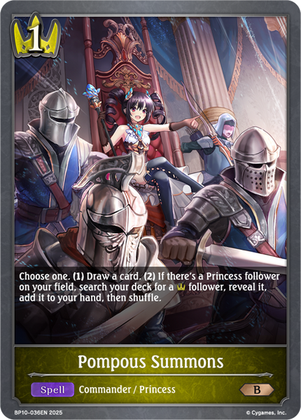 Pompous Summons - BP10-036EN