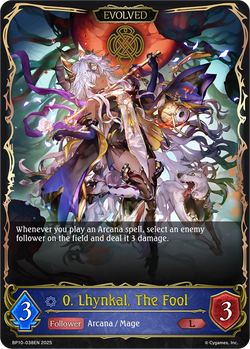 0. Lhynkal, The Fool (Evolved) - BP10-038EN