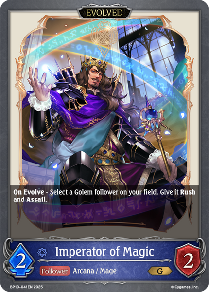 Imperator of Magic (Evolved) - BP10-041EN