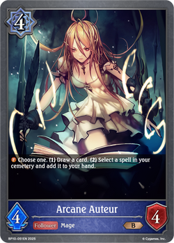 Arcane Auteur - BP10-051EN