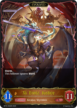 XI. Erntz, Justice (Evolved) - BP10-055EN