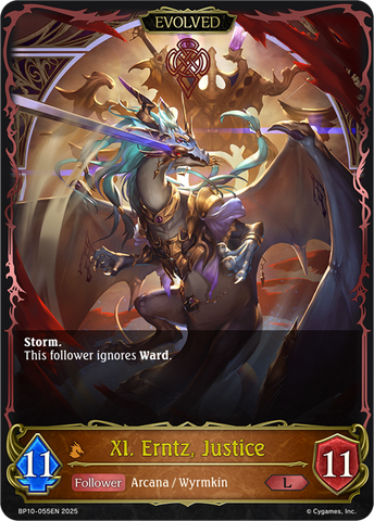 XI. Erntz, Justice (Evolved) - BP10-055EN