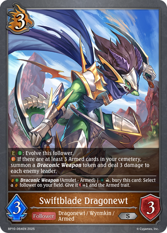Swiftblade Dragonewt - BP10-064EN