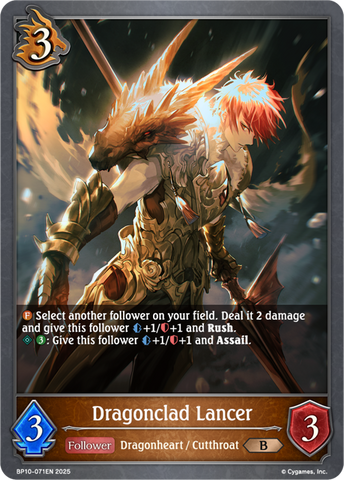 Dragonclad Lancer - BP10-071EN