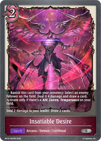 Insatiable Desire - BP10-084EN