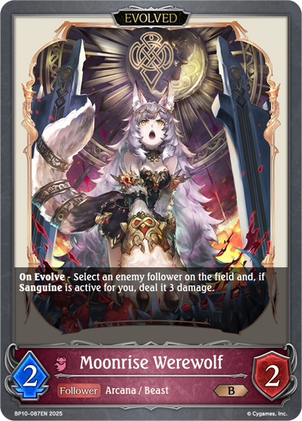 Moonrise Werewolf (Evolved) - BP10-087EN