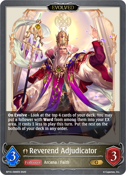 Reverend Adjudicator (Evolved) - BP10-096EN