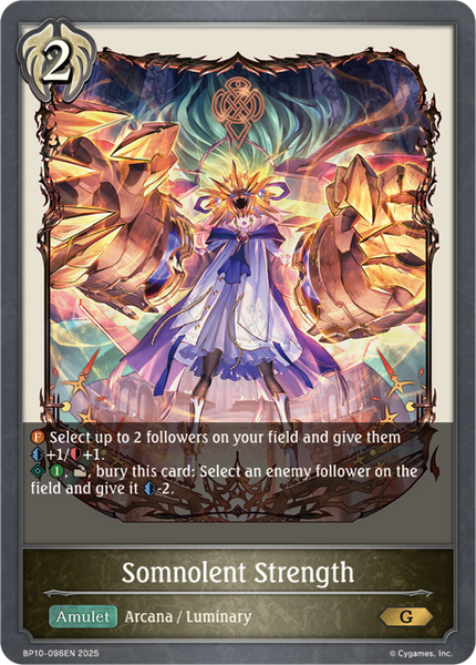 Somnolent Strength - BP10-098EN
