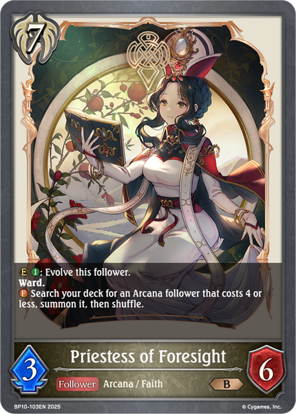 Priestess of Foresight - BP10-103EN