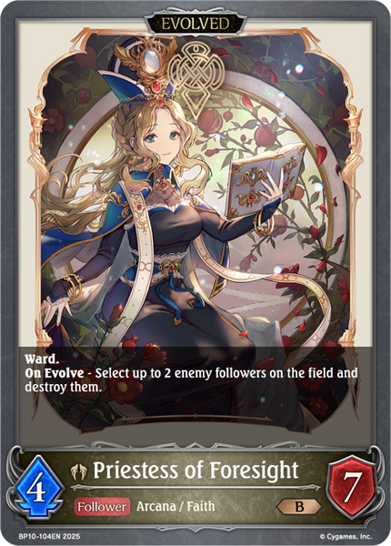 Priestess of Foresight (Evolved) - BP10-104EN