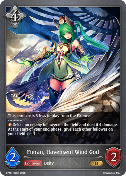 Fieran, Havensent Wind God - BP10-113EN