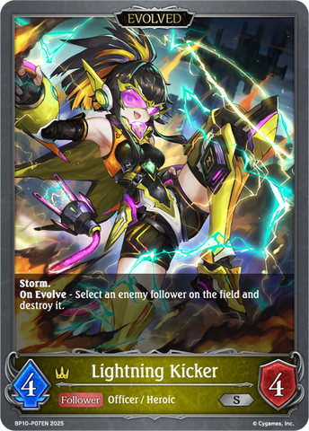 Lightning Kicker (Evolved) (P) - BP10-P07EN