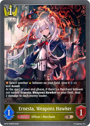 Ernesta, Weapons Hawker (P) - BP10-P08EN