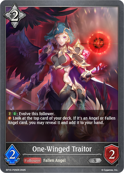 One-Winged Traitor (P) - BP10-P25EN