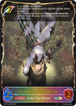 XII. Wolfraud, The Hanged Man (SL) - BP10-SL01EN