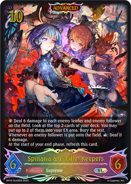 Spinaria & Lucille, Keepers (SL) - BP10-SL04EN