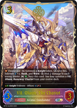 VII. Oluon, The Chariot (SL) - BP10-SL05EN
